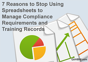 7 Reasons to Stop Using Spreadsheets to Manage Training and Compliance